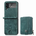 Pikkukuva 1 / 11: Elegant Skal med Kortfack - Samsung Galaxy Z Flip 4 Grön
