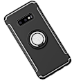 Miniatyrbild 1 av 11: Robust Skyddsskal med Ringhållare till Samsung Galaxy S10e Svart