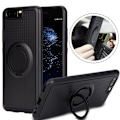 Pikkukuva 2 / 11: Smart Skal i Karbonfinish (RINGH�LLARE) - Huawei P10 Guld