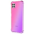 Huawei P40 Lite - Skyddande Silikonskal Rosa/Lila