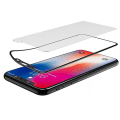 Pikkukuva 1 / 11: iPhone X - (3-PACK) MyGuard Skärmskydd av Carbonmodell (HD) Svart