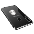 Miniatyrbilde 6 av 11: St�td�mpande Silikonskal Ringh�llare - Samsung Galaxy A40 Svart