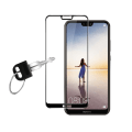 Pikkukuva 1 / 5: Huawei P20 Lite (2-PACK) MyGuard Skärmskydd av Carbonmodell (HD) Svart