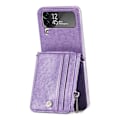 Pikkukuva 3 / 11: Exklusivt Skal/Fodral med Kortfack - Samsung Galaxy Z Flip 4 Grön