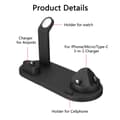 Pikkukuva 10 / 11: Smidig Laddare Type-C, Lightning, Micro USB (3-1) Vit