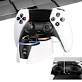 Miniatyrbillede 5 af 9: RGB-kontrollerladdningsstation för PlayStation 5. Snabb laddning med LED-indikator. White