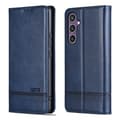 Samsung Galaxy S25 Plus Fodral med ställfunktion & kontrastsömmar Blå