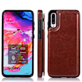 Miniatyrbillede 7 af 11: Samsung Galaxy A70 - Skal med Korthållare Svart