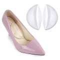 Miniatyrbilde 1 av 11: Mjuka Lindrande Geleinlägg Arch Support Transparent/Genomskinlig