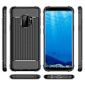 Miniatyrbillede 8 af 8: Effektivt Skyddsskal (LEMAN) för Samsung Galaxy S9 Marinblå