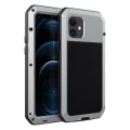 Miniatyrbilde 6 av 10: 360-graders beskyttelsesdeksel i aluminium HEAVY DUTY - iPhone 12 Pro Max Silver