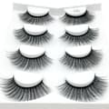MERISDEL Mink-ripsienpidennys (4 paria) Svart L02