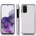 Fleksibelt cover med kortholder NKOBEE - Samsung Galaxy S20 Vit