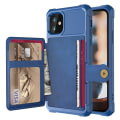Miniatyrbillede 4 af 11: Stilfuldt glat cover med kortrum - iPhone 12 Mini Grön