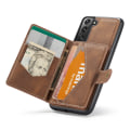 Miniatyrbilde 3 av 11: Etui med kortlomme - Samsung Galaxy S21 FE Brun