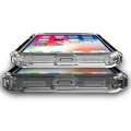 Miniatyrbillede 6 af 11: Skyddande Skal med Kortfack - iPhone XS Max Transparent
