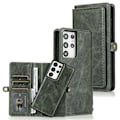Miniatyrbillede 2 af 11: Smooth 2-1 Wallet Case - Samsung Galaxy S21 Ultra Svart
