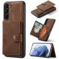 Miniatyrbilde 8 av 11: Samsung Galaxy S23 - Skal Korthållare 4 Kortfack Brown