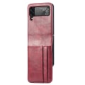 Miniatyrbillede 4 af 11: Stilrent Skal med Korthållare - Samsung Galaxy Z Flip 4 Roséguld