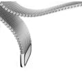 Miniatyrbillede 6 af 10: Stållänk för Apple Watch 42mm Svart