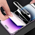 Pikkukuva 2 / 11: iPhone 15 plus 1set Fram&Baksida Hydrogel  Skärmskydd HD 0,2mm
