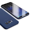 Miniatyrbillede 6 af 11: LEMAN tunna Silikonskal för Samsung Galaxy S7 Edge Svart