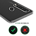 Pikkukuva 8 / 8: Huawei P40 Lite E - Kraftfullt Silikonskal Transparent/Genomskinlig