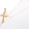 Pikkukuva 5 / 9: Elegant Kors Halsband Guld
