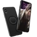 Miniatyrbillede 2 af 11: iPhone XR - Stilrent Stötdämpande skal med hållare Rosaröd