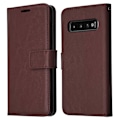Miniatyrbillede 5 af 11: Samsung Galaxy S10 Plus - Plånboksfodral (FLOVEME) Röd