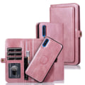 Miniatyrbillede 1 af 11: Samsung Galaxy A50 - Elegant Dubbel Plånboksfodral Roséguld