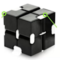 Pikkukuva 9 / 11: Fidget Toy / Magic Cube / Infinity Cube Ångestlindrande Stresslindrande Blå