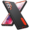 Pikkukuva 3 / 11: Galaxy S23 Ultra Armor Duty Kickstand Skal  Ultimat Skydd och Användarvänlighet Lila