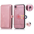 Pikkukuva 1 / 11: Effektfullt Dubbelt Plånboksfodral - iPhone XR Roséguld