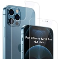 Miniatyrbilde 10 av 11: Fram- & Baksida Sk�rmskydd 0,3mm iPhone 12 Pro Max Transparent/Genomskinlig