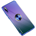 Pikkukuva 9 / 11: Huawei P20 - Elegant Floveme Silikonskal Ringhållare Silver