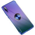 Pikkukuva 9 / 11: Huawei P20 - Elegant Floveme Silikonskal Ringhållare Svart