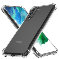 Miniatyrbillede 2 af 11: Samsung Galaxy S24 plus - Stötdämpande Tunt Silikonskal Transparent