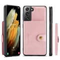 Hög Kvalitét Skal med Kortfack - Samsung Galaxy S22 Roséguld