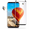 Pikkukuva 4 / 4: 2-PACK HuTech Skärmskydd CASE-Friendly - Samsung Galaxy S9+ Svart