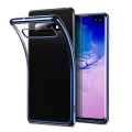 Miniatyrbillede 2 af 11: Samsung Galaxy S10 Plus - Stilrent Skyddande Silikonskal FLOVEME Silver