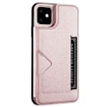 Pikkukuva 2 / 11: iPhone 11 - Skyddsskal med Korthållare Mörkblå