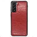 Miniatyrbild 10 av 11: Samsung Galaxy S23 Plus - LEMAN:s plånboksfodral med dubbelfunktion Rosaröd