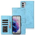 Pikkukuva 2 / 11: Praktiskt Plånboksfodral (Leman) - Samsung Galaxy S21 Mörkblå
