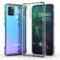 Skyddande Silikonskal - Samsung Galaxy A21S Transparent/Genomskinlig