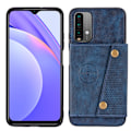 Miniatyrbillede 1 af 11: Stilsäkert Skal med Kortfack - Xiaomi Redmi 9T Mörkblå