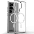 Galaxy S25 ULTRA - Magnetiskt Skal med Stötskydd Transparent