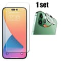 Dubbel Säkerhet - Skärm- & Kameralinsskydd för iPhone 16 Pro Transparent