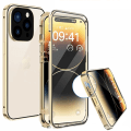 Miniatyrbillede 1 af 11: Smart & Magnetiskt DubbelSkal - iPhone 14 Pro Max Guld