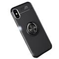 Pikkukuva 3 / 11: iPhone XS - Praktiskt Skal med Ringhållare (AUTO FOCUS) Svart/Blå